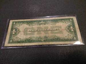 1928 A Funny Back One Dollar Silver...