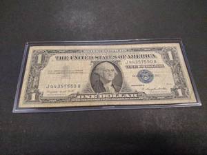 1957 A One Dollar Silver Certificat...