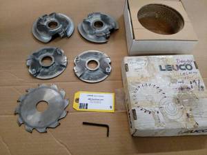 lot 9 image: Leuco Shaper Cutter, 1 38 Spindle...