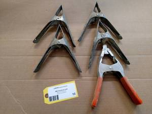 lot 16 image: (5) Asstd Pinch Clamps...