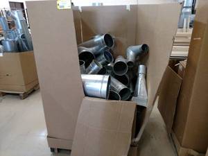 lot 184 image: Asstd Ductwork Parts...