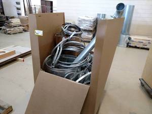 lot 186 image: Asstd Ductwork & Parts...
