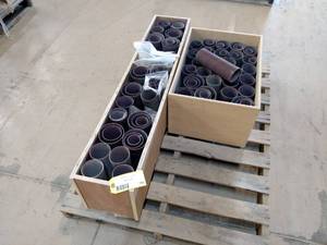 lot 198 image: Asstd 9 Spindle Sander Abrasive T...