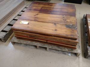 lot 67 image: (5) Distressed Reclaimed Lumber Tab...