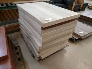lot 60 image: (13) Ash Table Tops, 50 x 30...