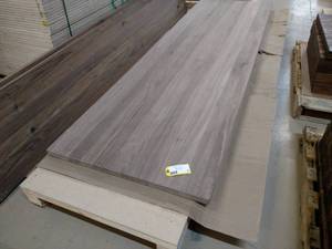 lot 92 image: Black Walnut Top, 120 x 36...