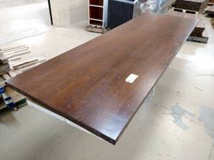 lot 94 image: Distressed Maple Top, 110 x 36...
