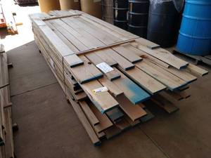 lot 119 image: Asstd White Oak Boards, Rift Sawn ...
