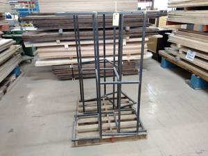 lot 137 image: (3) 63 Steel Bench Frames ...