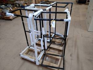 lot 133 image: (5) 48 Steel Bench Frames, Painted...