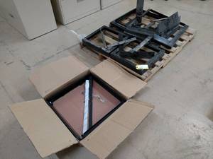 lot 145 image: Asstd Cabinet Bases & Brackets...