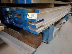 lot 102 image: Asstd 64 x 8 White Maple Drops, ...