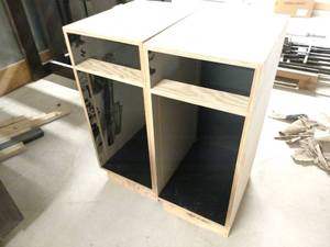 lot 156 image: (2) Cabinet Frames, 16.5x22.5x41...