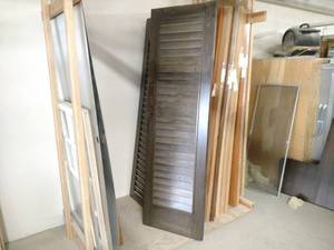 lot 244 image: Panel Door, 24x80...
