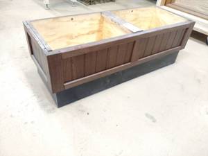 lot 271 image: Waiting Bench, 46.5x17.5x16...
