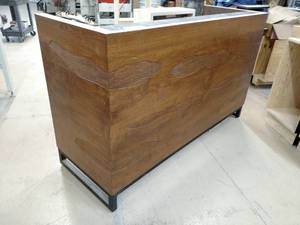 lot 273 image: Reception Desk with Under Cabinet, ...