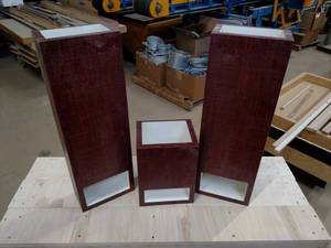 lot 277 image: (3) Open Top Cabinets, Were Used To...