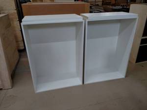 lot 282 image: (2) Cabinets, 34.5x18x48...