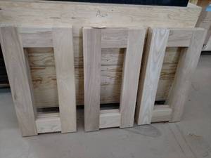 lot 301 image: Red Oak Table Legs, 41x21x1.75...