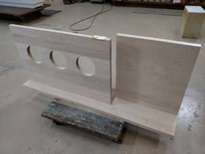 lot 302 image: Trash Receptacle Top, 66x28...