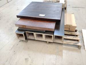 lot 306 image: Asstd Table Tops, Columns, & Misc...
