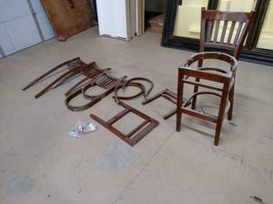 lot 314 image: Asstd Chair Parts...