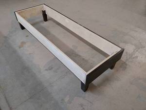 lot 327 image: Waiting Bench, 66x22x12...