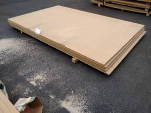 lot 346 image: Approx. (7) Veneered Sheets, 97x61...