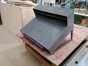 lot 374 image: Foremans Desk, Wall Mount, 34.5x30...
