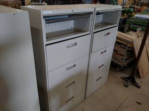 lot 375 image: (2) Lateral File Cabinets, 30x18x65...