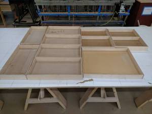 lot 381 image: Approx. (11) Drawer Boxes...