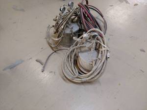 lot 397 image: (2) Paint Pots & Extra Lid...