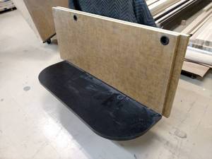 lot 409 image: (3) Work Tops, (2) 60x25x1.125 & (1...