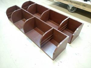 lot 408 image: (2) Wall Mount Shelf Units, 60x11x1...