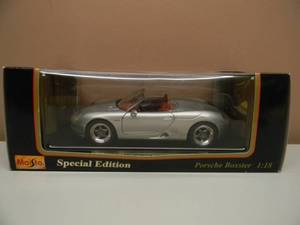 MAISTO PROSCHE BOXSTER SPECIAL EDITION 118 SCALE DIE CAST - AWESOME - NEW IN BOX - SEE PICTURES