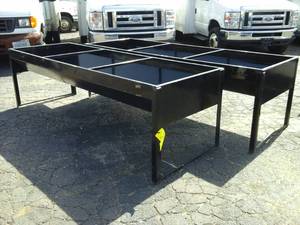lot 707 image: Pair of Large Livestock TroughRaised Flower Beds