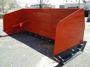 7 Snow Pusher (Skid Steer Attachment)
