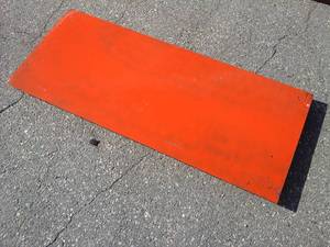 Blank AdapterPush Plate (Skid Steer Attachment)