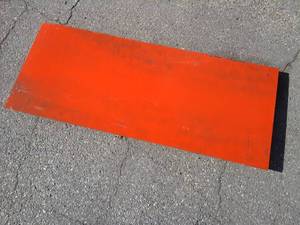 Blank AdapterPush Plate (Skid Steer Attachment)