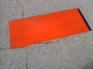 Blank AdapterPush Plate (Skid Steer Attachment)
