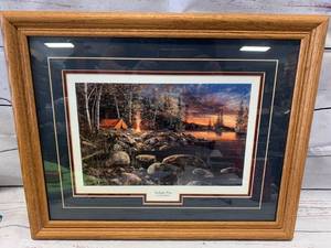lot 72 image: Jim Hansel Twilight Fire Artwork