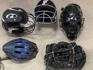 lot 76 image: Baseball, Umpire, Bike Equipment