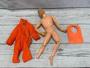 lot 80 image: 1964 Vintage GI Joe w  Lifevest & Suit