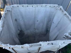 lot 118 image: Laundry or Parts Basket 33 x 32 x 35 tall