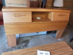 lot 13 image: King Size Book Case Head Board 82x48
