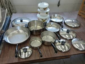 lot 39 image: Revere Ware Pots & Pans