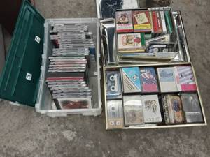 lot 54 image: Cassette Tape & CD Collection