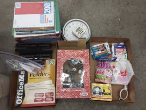 lot 57 image: Clocks, Office Related & More