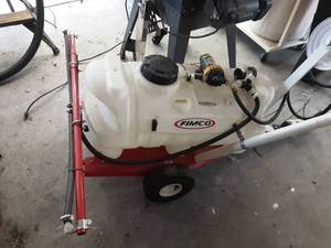 lot 75 image: Fimco Pull Behind Sprayer