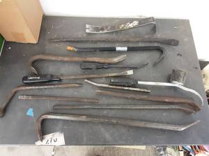 lot 157 image: Pry Bars & Crow Bars